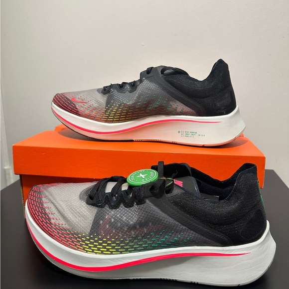 Nike Zoom Fly Sp Fast Black Lucid Green Red Orbit